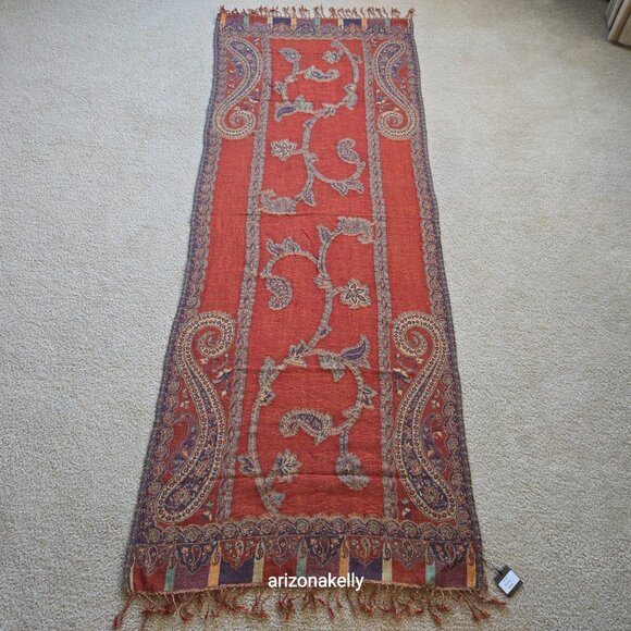 NWT Devernois Woven Wool Scarf French - Picture 15 of 15